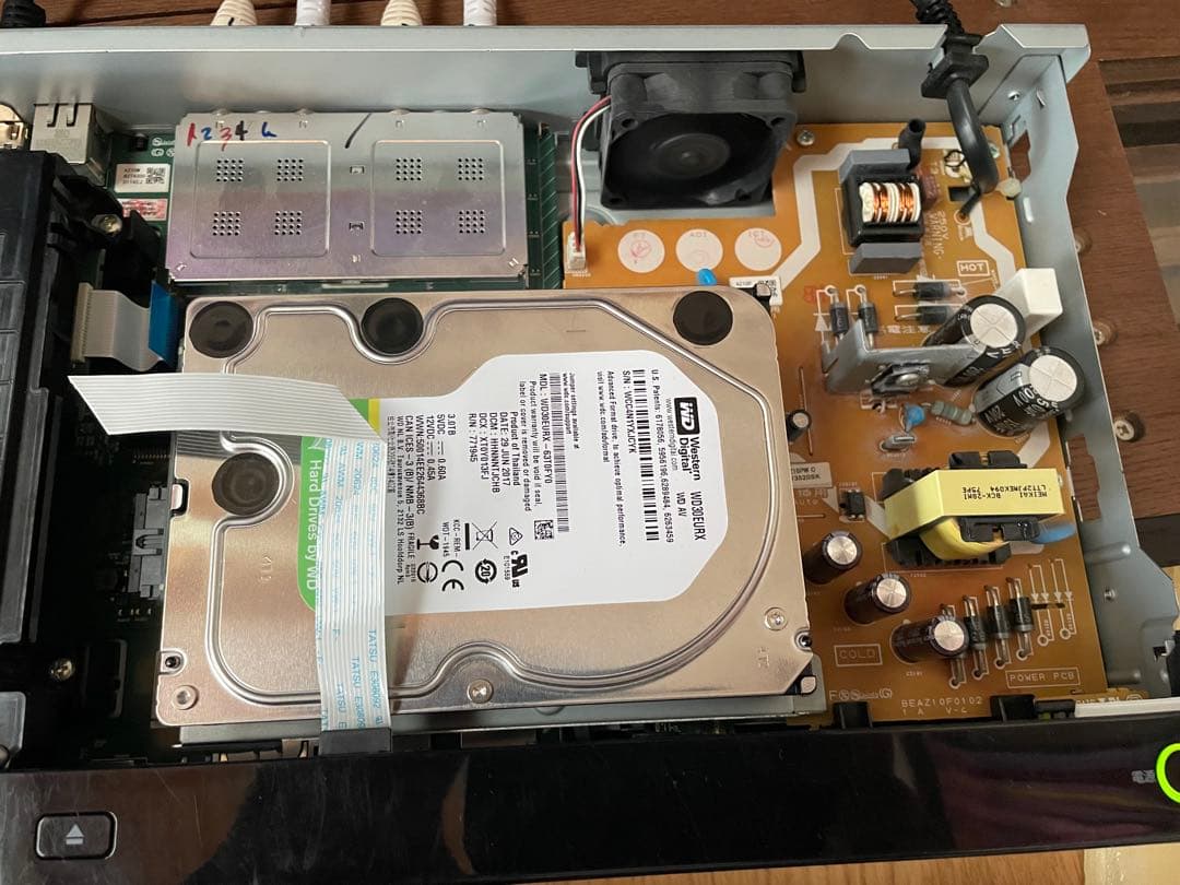 レグザ　タイムシフト　ブルーレイレコーダー DBR-M3007 中古　故障品