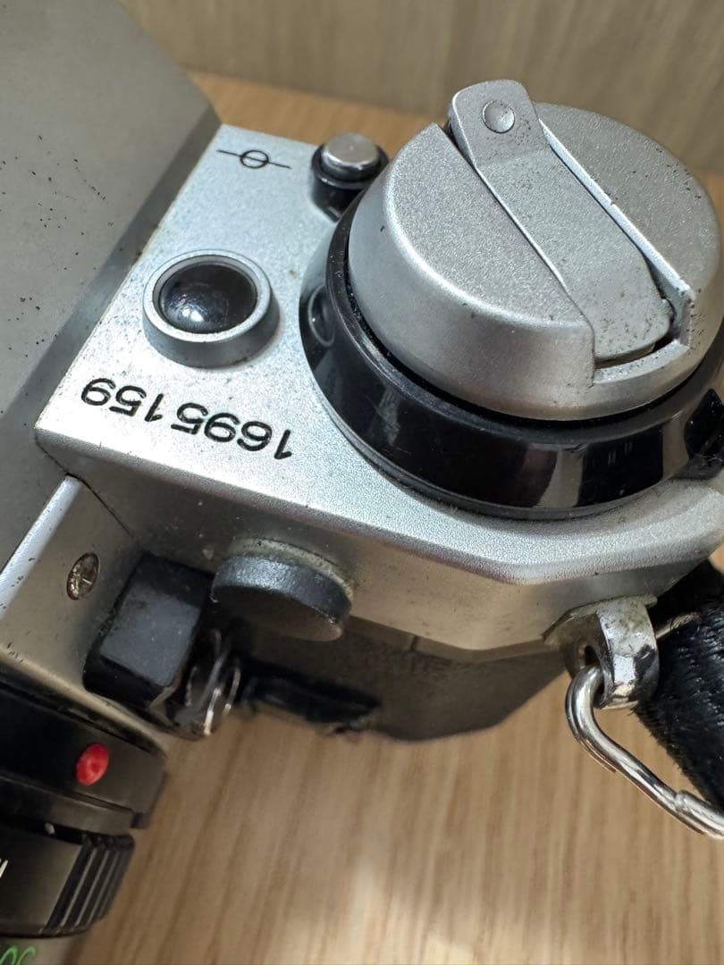 Canon AE-1 フィルムカメラ + Nikonレンズ