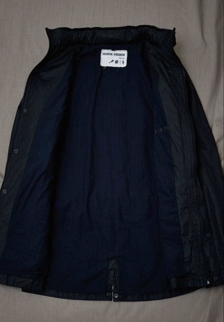 ジャケット・アウター HENRIK VIBSKOV BLACK FIELD JACKET