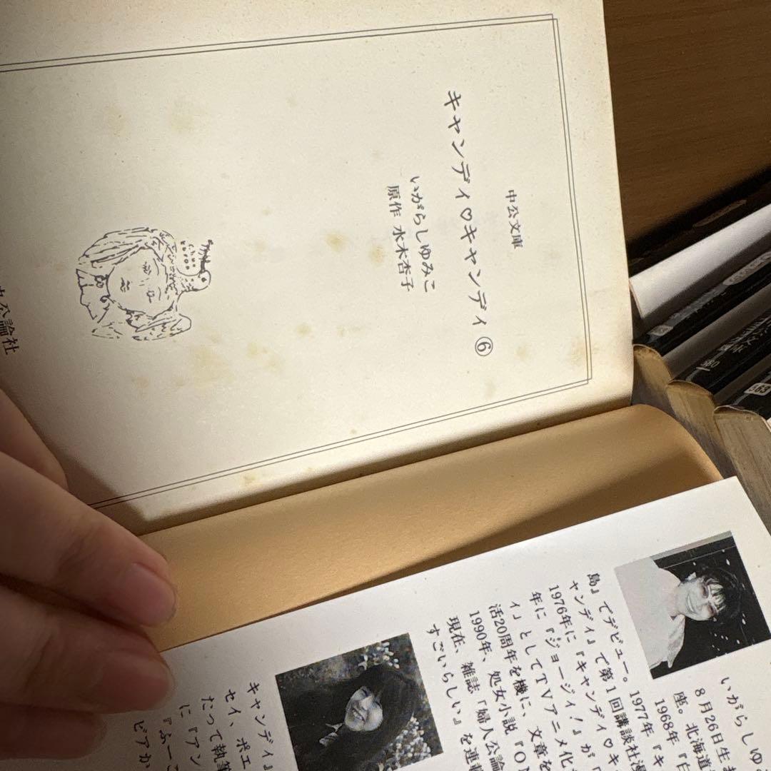 【初版】キャンディ♡キャンディ いがらしゆみこ 文庫版 漫画 全巻セット