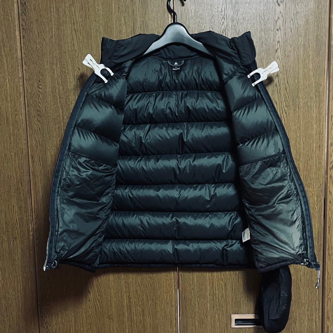 montbell ライトアルパイン、ダウンベスト/1101432メンズMサイズ黒