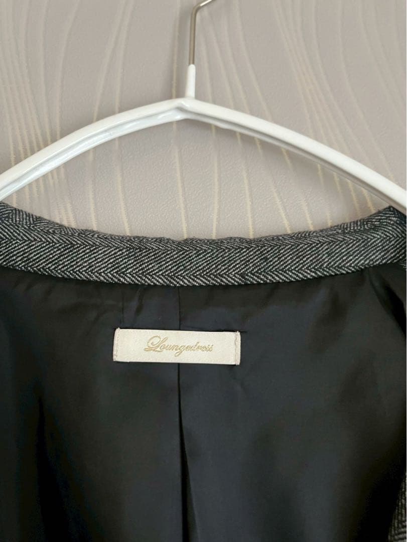 LOUNGEDRESS ヘリンボーンジャケット