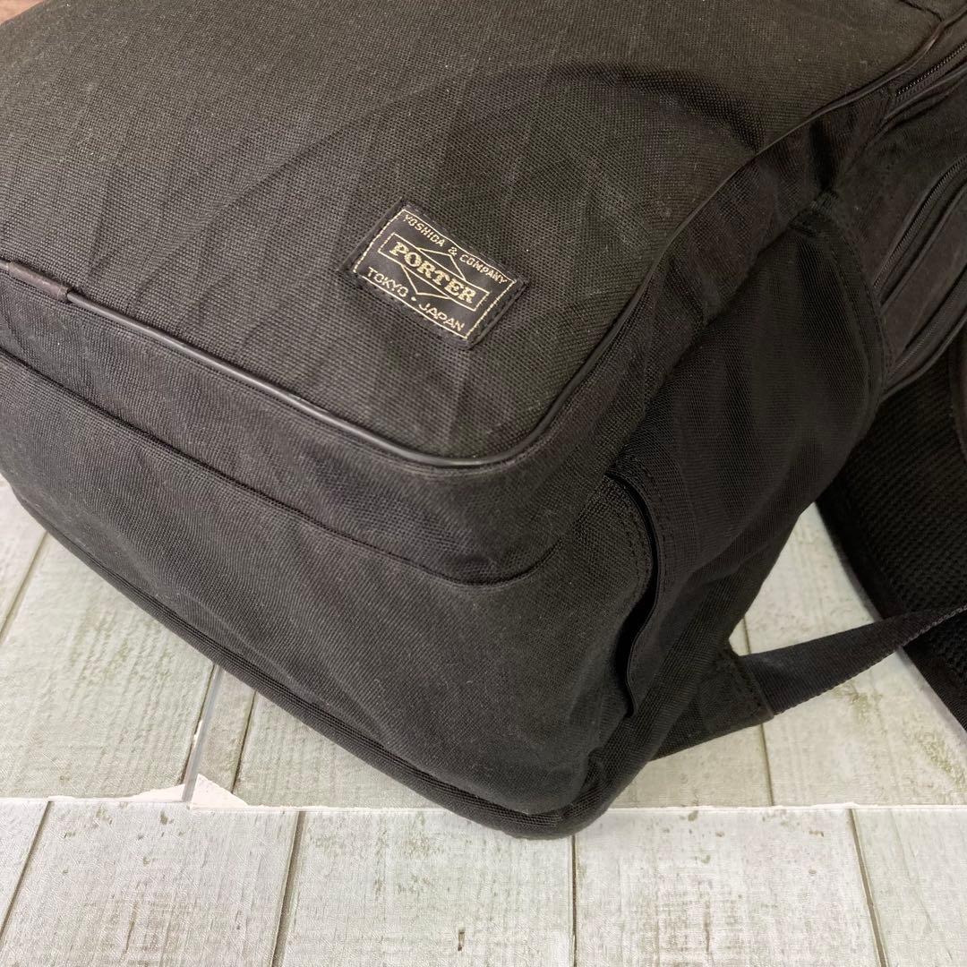 ポーター　ハイブリッド　バックパック　リュック　ブラック　HYBRID　黒