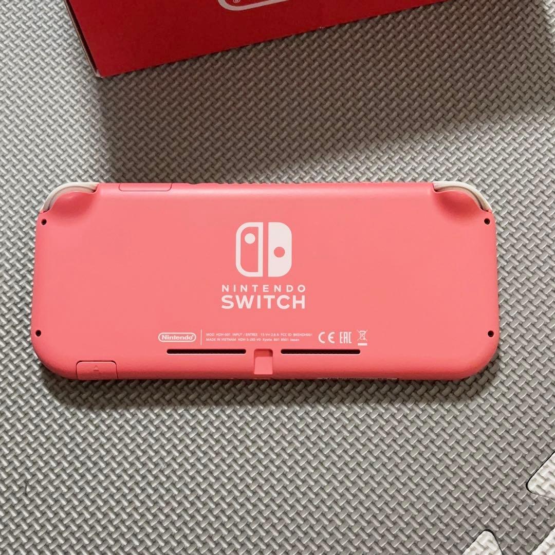 switch ライト コーラル 本体