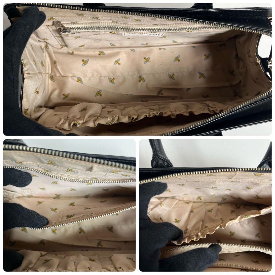 【廃盤品✨】Vivienne Westwood トートバッグ 肩掛け 正規品 黒