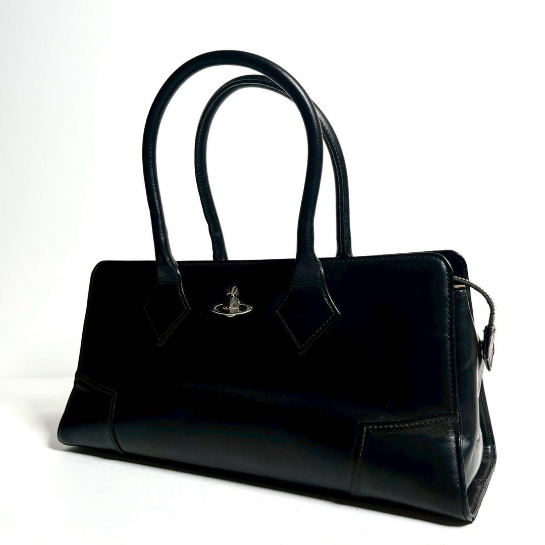 【廃盤品✨】Vivienne Westwood トートバッグ 肩掛け 正規品 黒