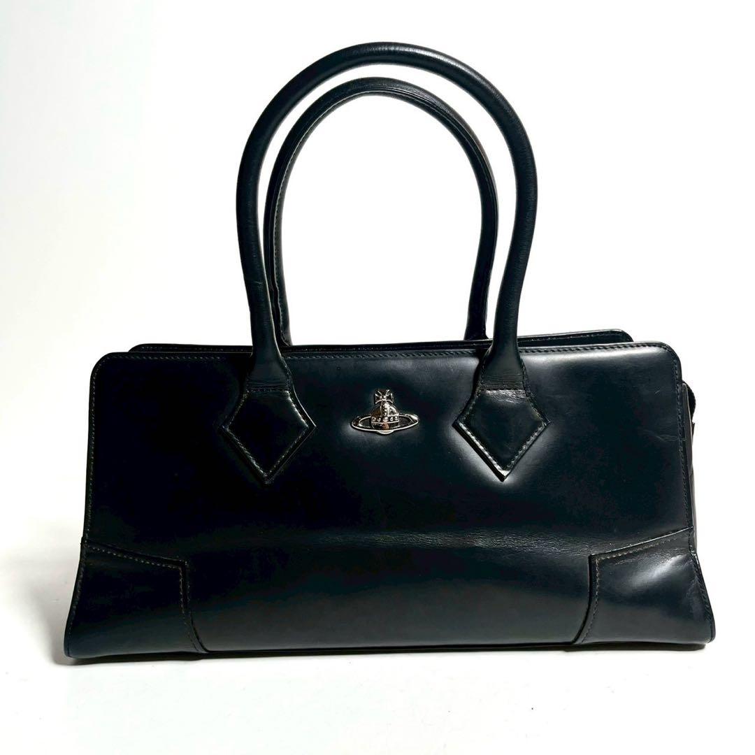 【廃盤品✨】Vivienne Westwood トートバッグ 肩掛け 正規品 黒