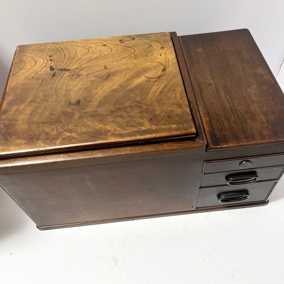 長火鉢 古民具 レトロ 箱火鉢 和家具 茶道具 囲炉裏 骨董 炭付き