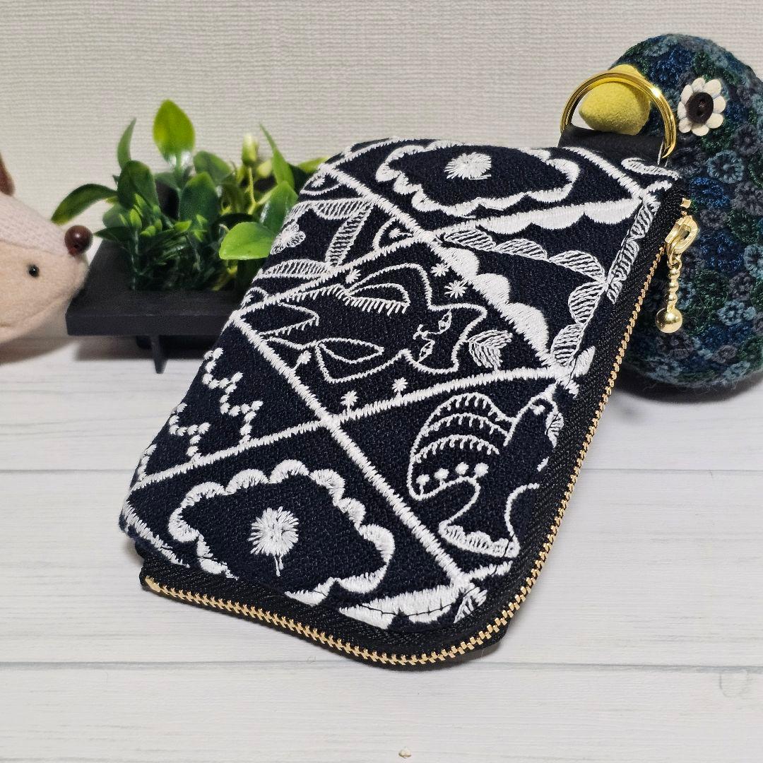 先行セミオーダー★ 新作シンフォニー ネイビー ミニウォレット(先着9)