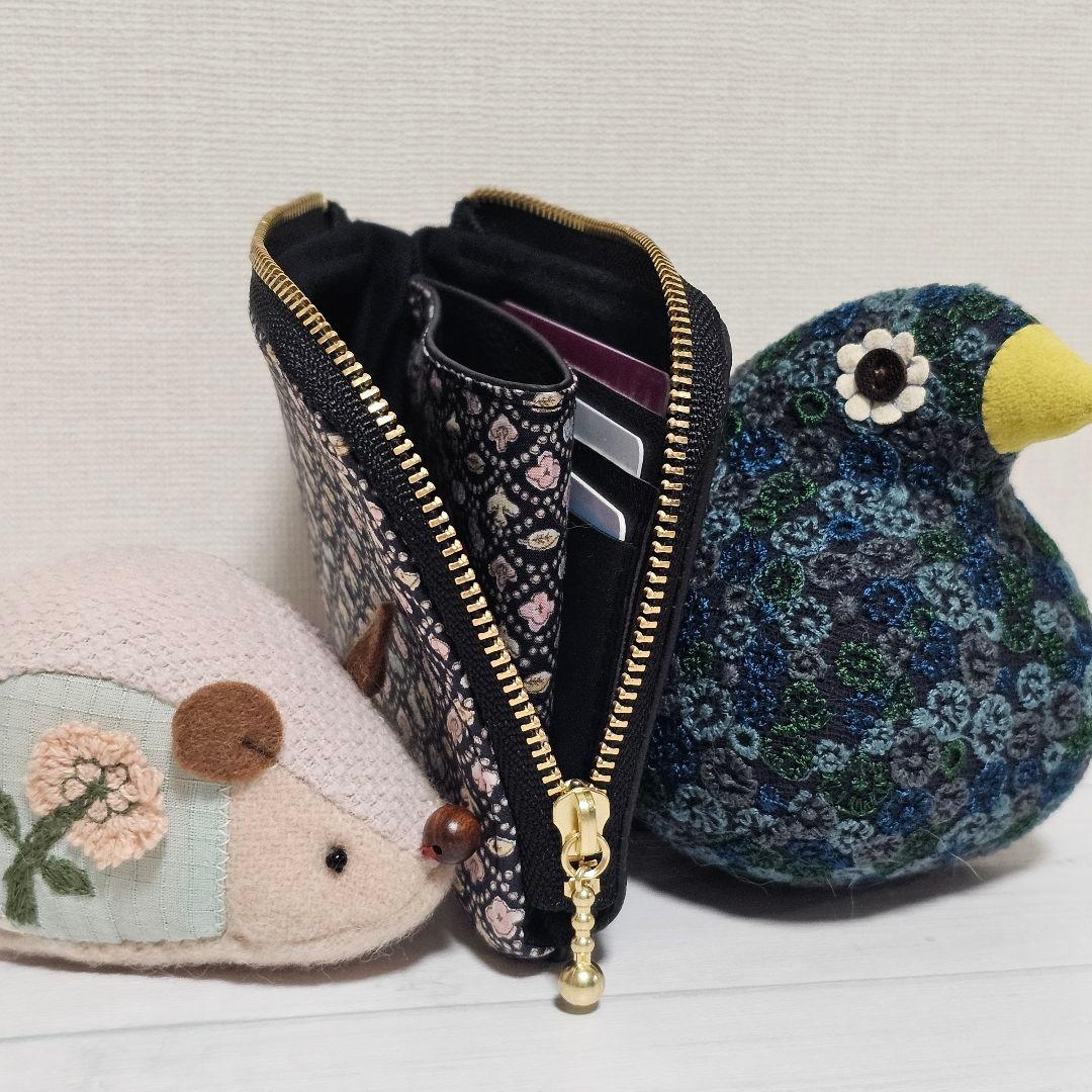 先行セミオーダー★ 新作シンフォニー ネイビー ミニウォレット(先着9)