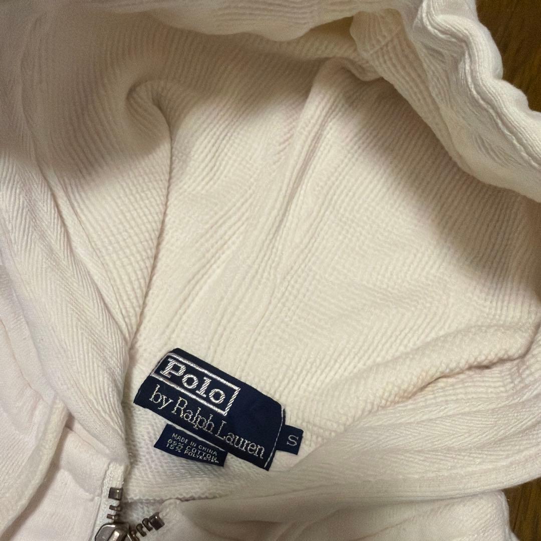 ラルフローレン　パーカー　白