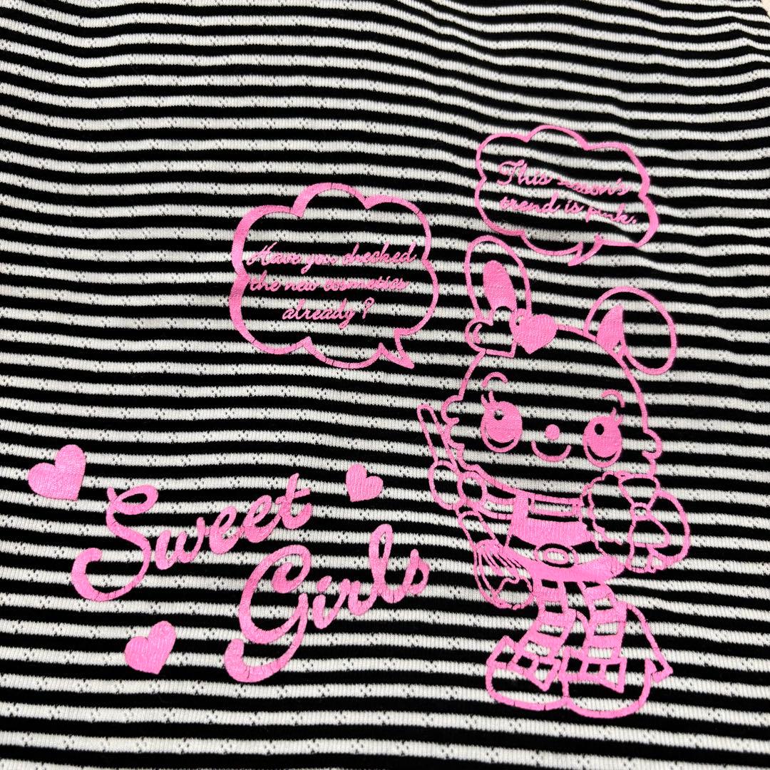 平成レトロ　メゾピアノみみぽぽちゃんコスメワンピース　135