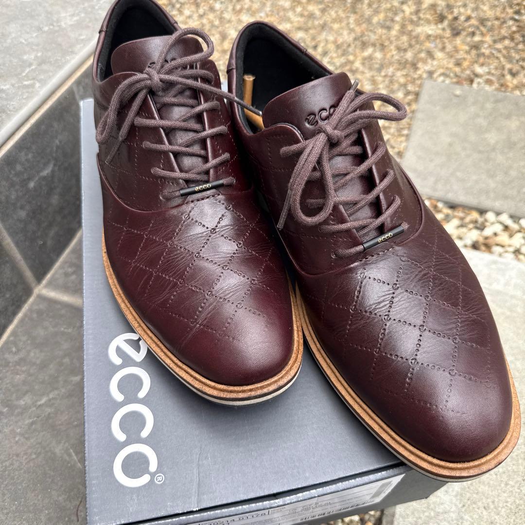 値下げ！ECCO ゴルフシューズ ダークブラウン 41