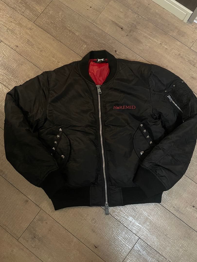 大人気☆NOREMID ノーリミッド MA-1☆ステッカー付