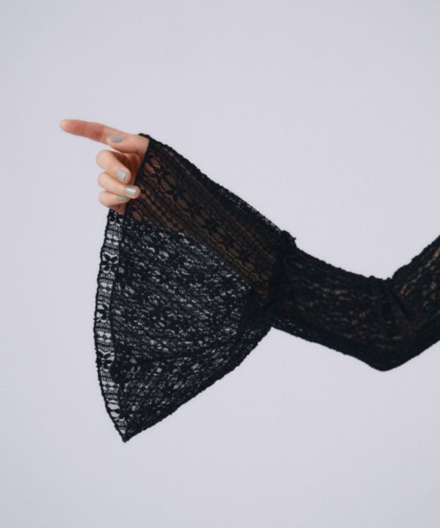 JOSEMOON ジョゼムーン ベルスリーブ レース ドレス ワンピース