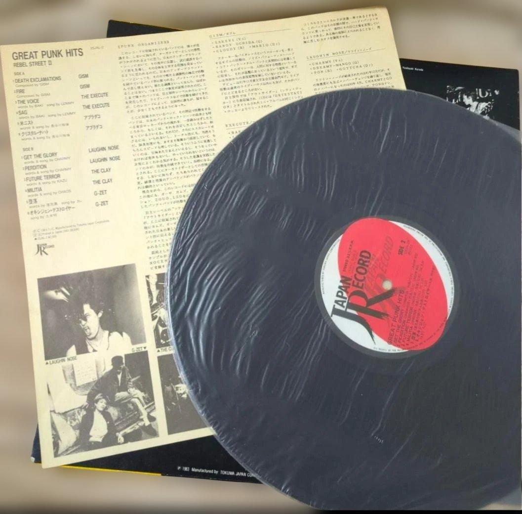 GREAT PUNK HITS LP　レコード