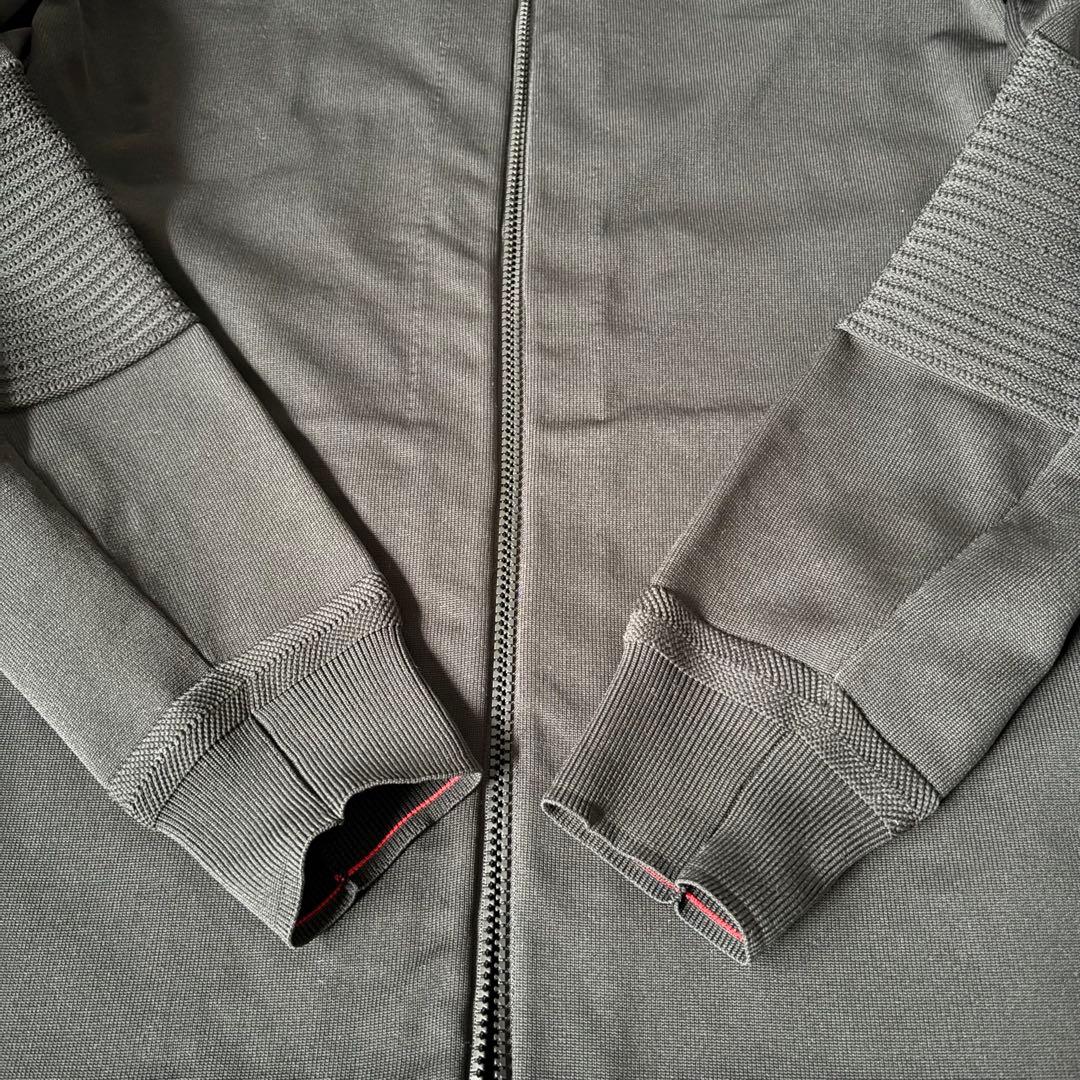 【美品✨】ブリーフィング　ニットジャケット　パーカー　XL ジップ　ブラック　黒