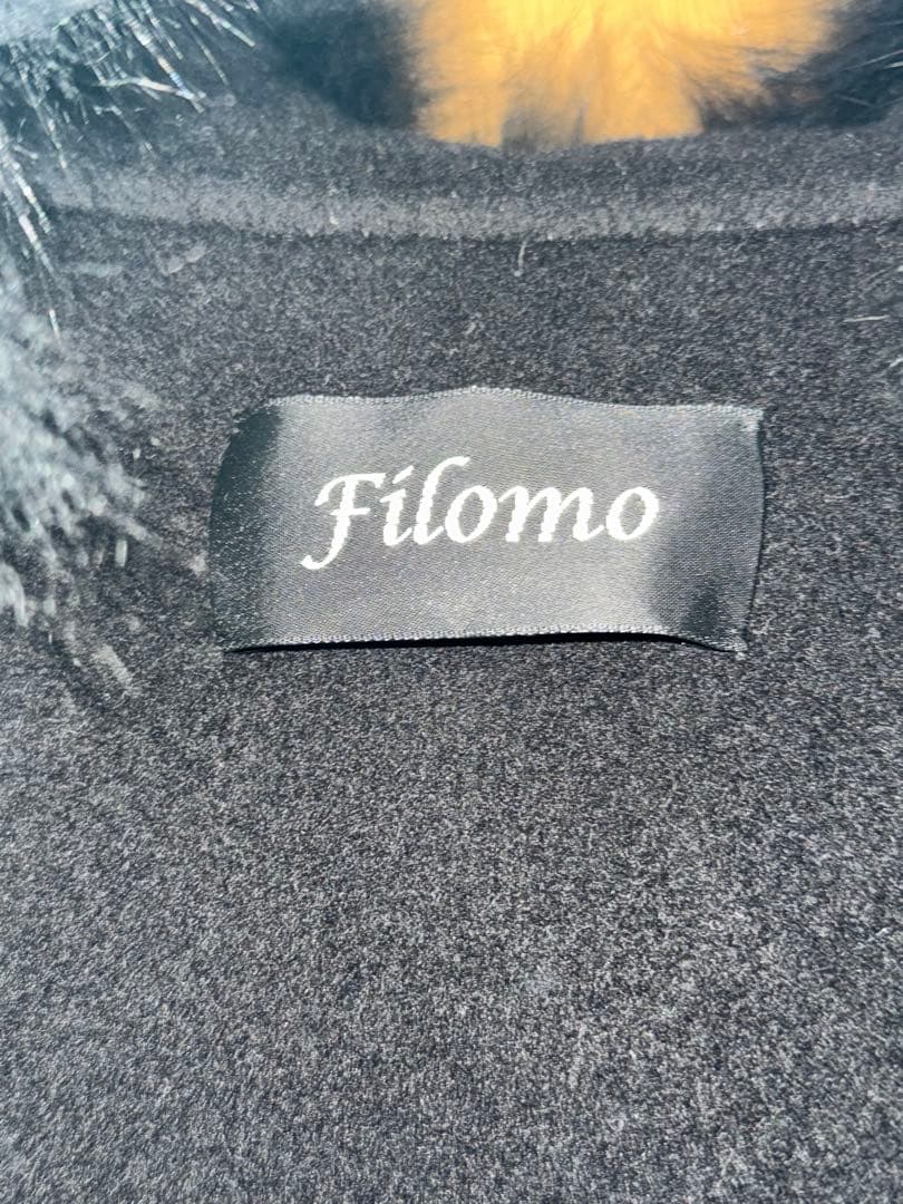 Filomo ケープコート フォックスファー