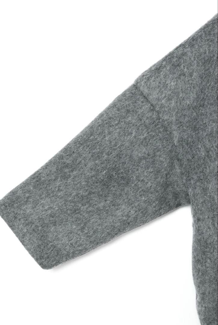 メリッサ　mizuiro ind ワイドシャツライクジャケット（グレー）