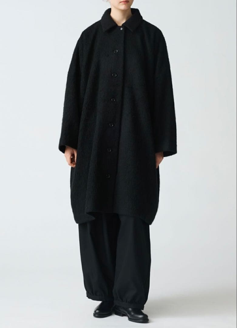 メリッサ　mizuiro ind ワイドシャツライクジャケット（グレー）