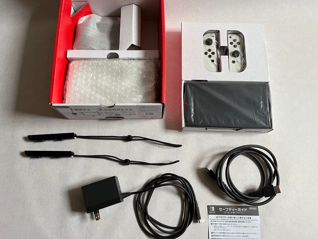 Switch 有機ELモデル 純正プロコン／512GB SDカードその他付属