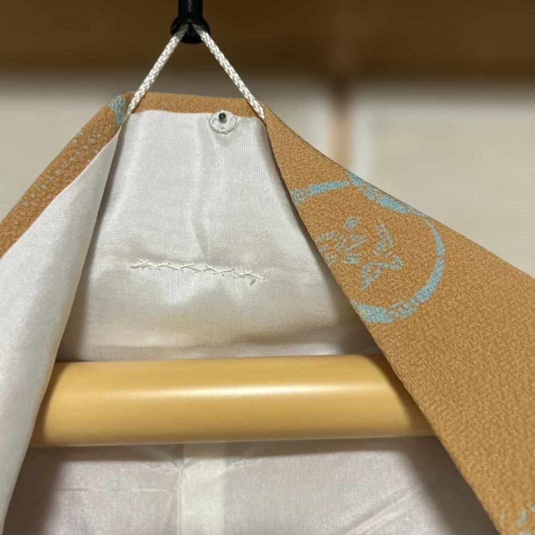 着物　ちりめん小紋　ジュサブロー トールサイズ 裄長