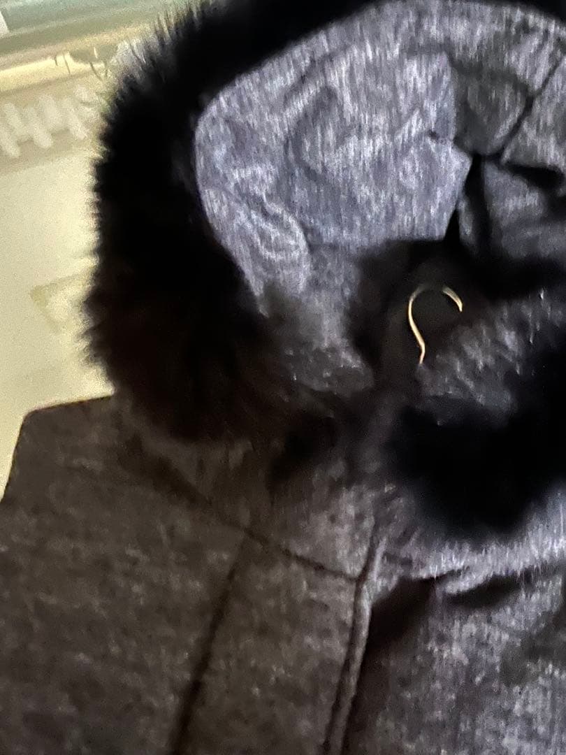 JOSEPH フード付きダウンベスト グレー　秋冬 美品