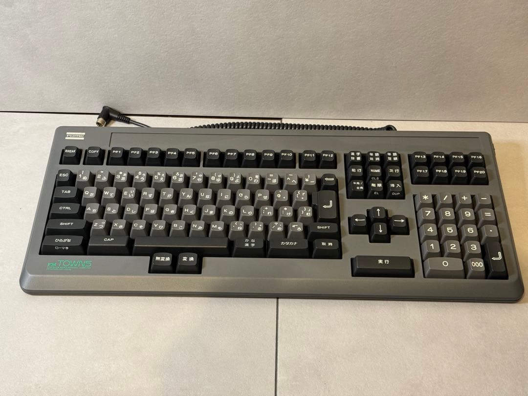 FM TOWNS 富士通 FMT-KB105 キーボード