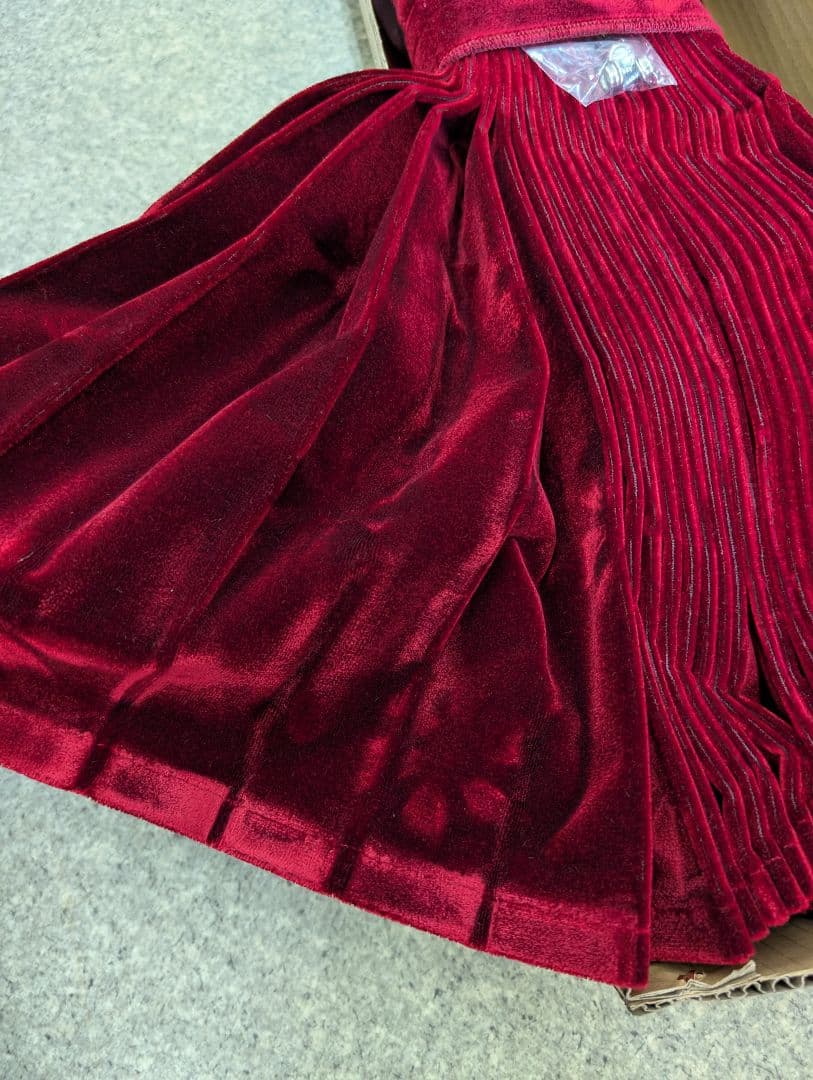 新品 アコーディオン仮眠カーテン　コスモスエンジ（ダークレッド） テクノガレージ