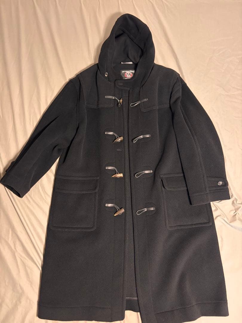 INVERTERE インバーティア ダッフルコート ジョシュアエリス 黒 40