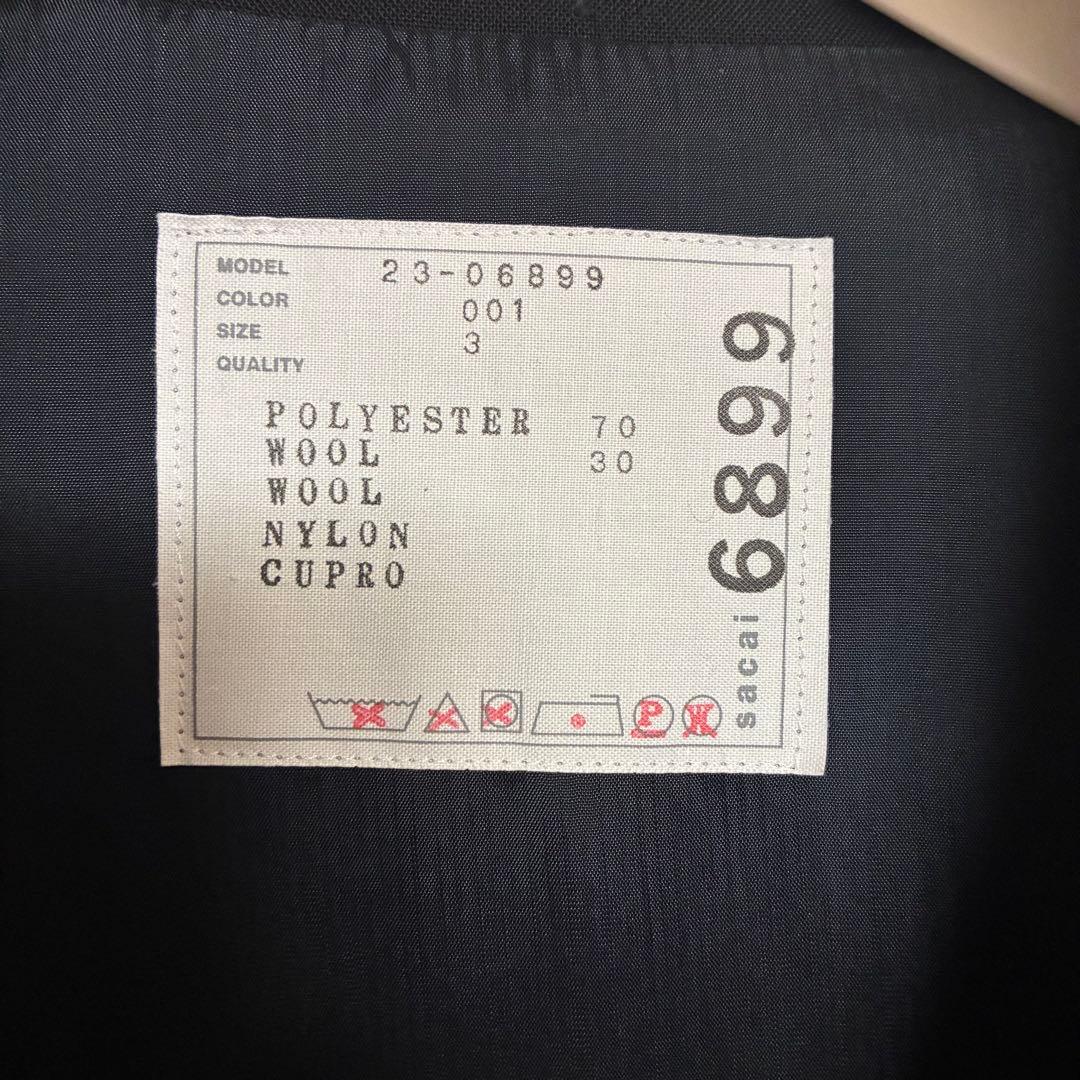 sacai Suiting Jacket テーラードジャケット サイズ3