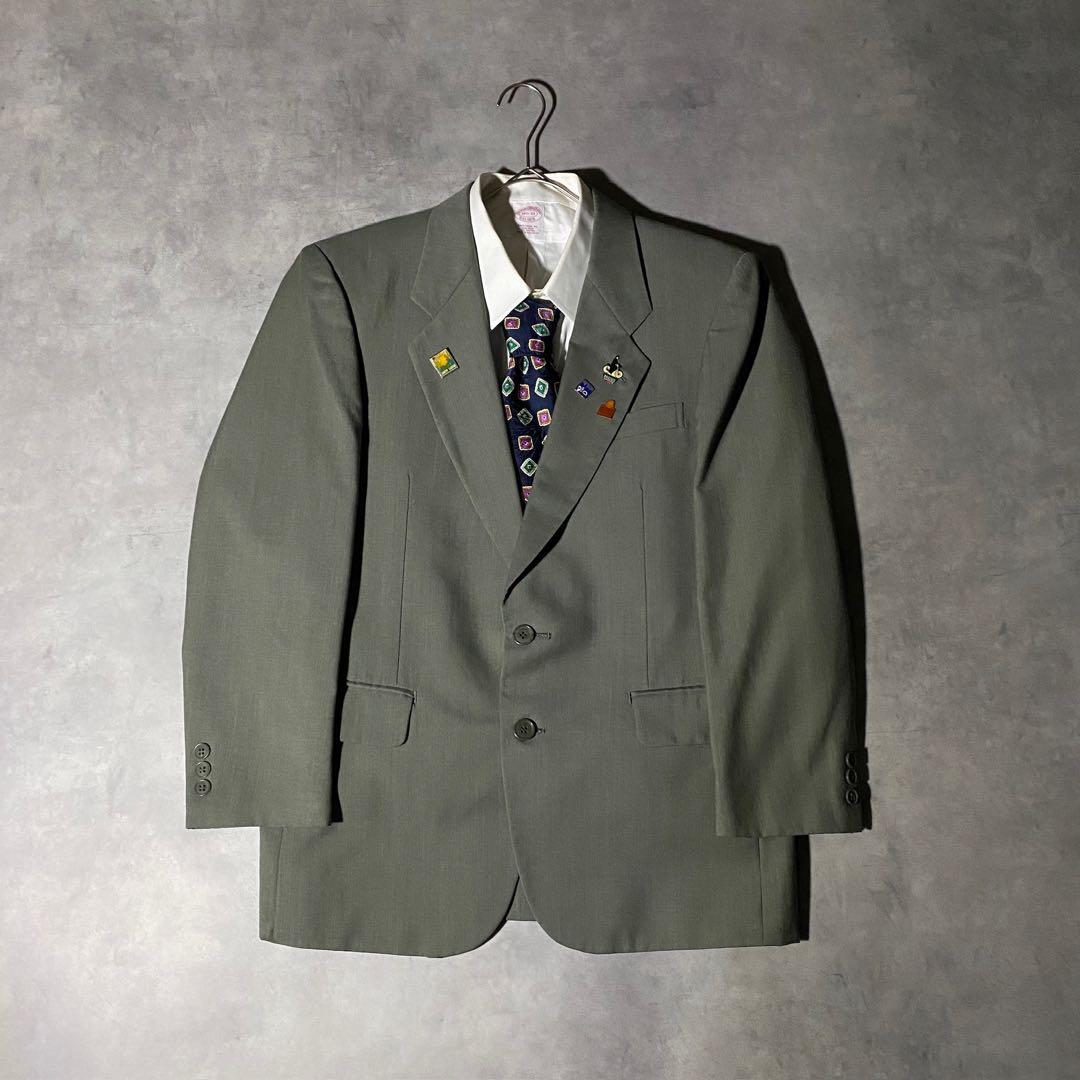 90s vintage レトロセットアップ スーツ ピンズ No.232成人式