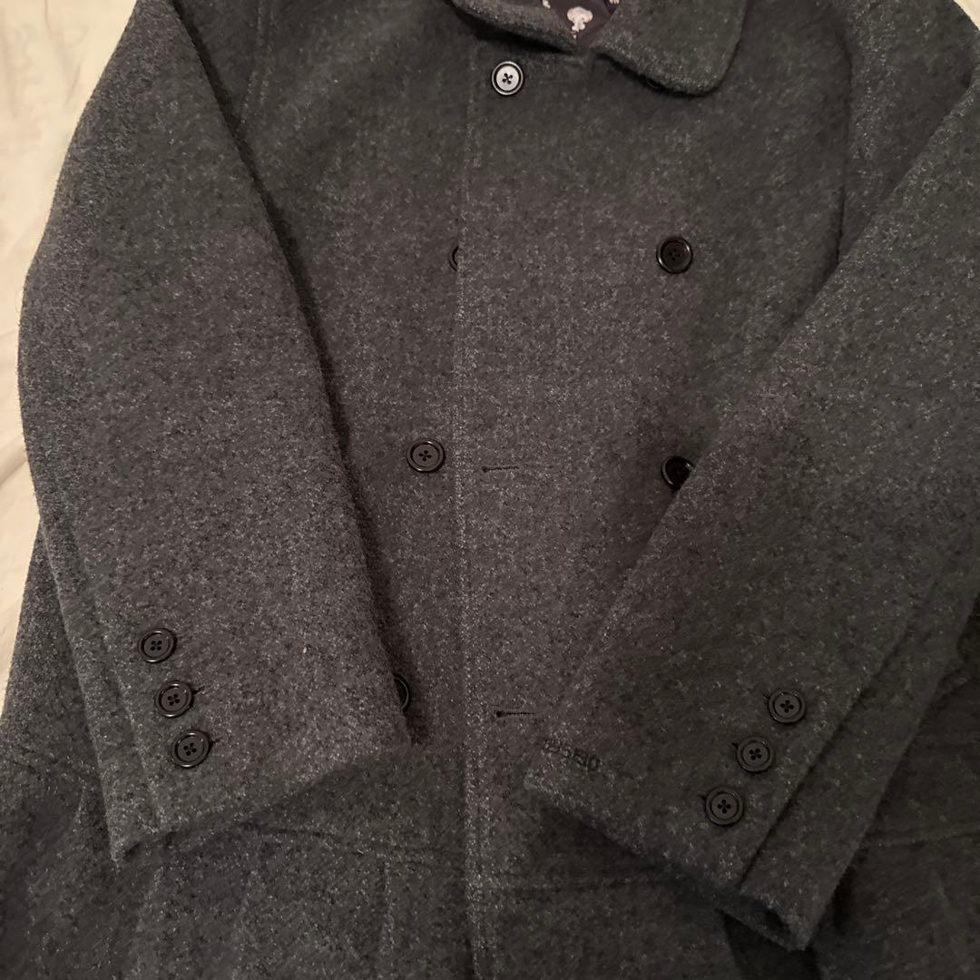 ジャケット・アウター COYSEIO COY DOUBLE COAT GREY02