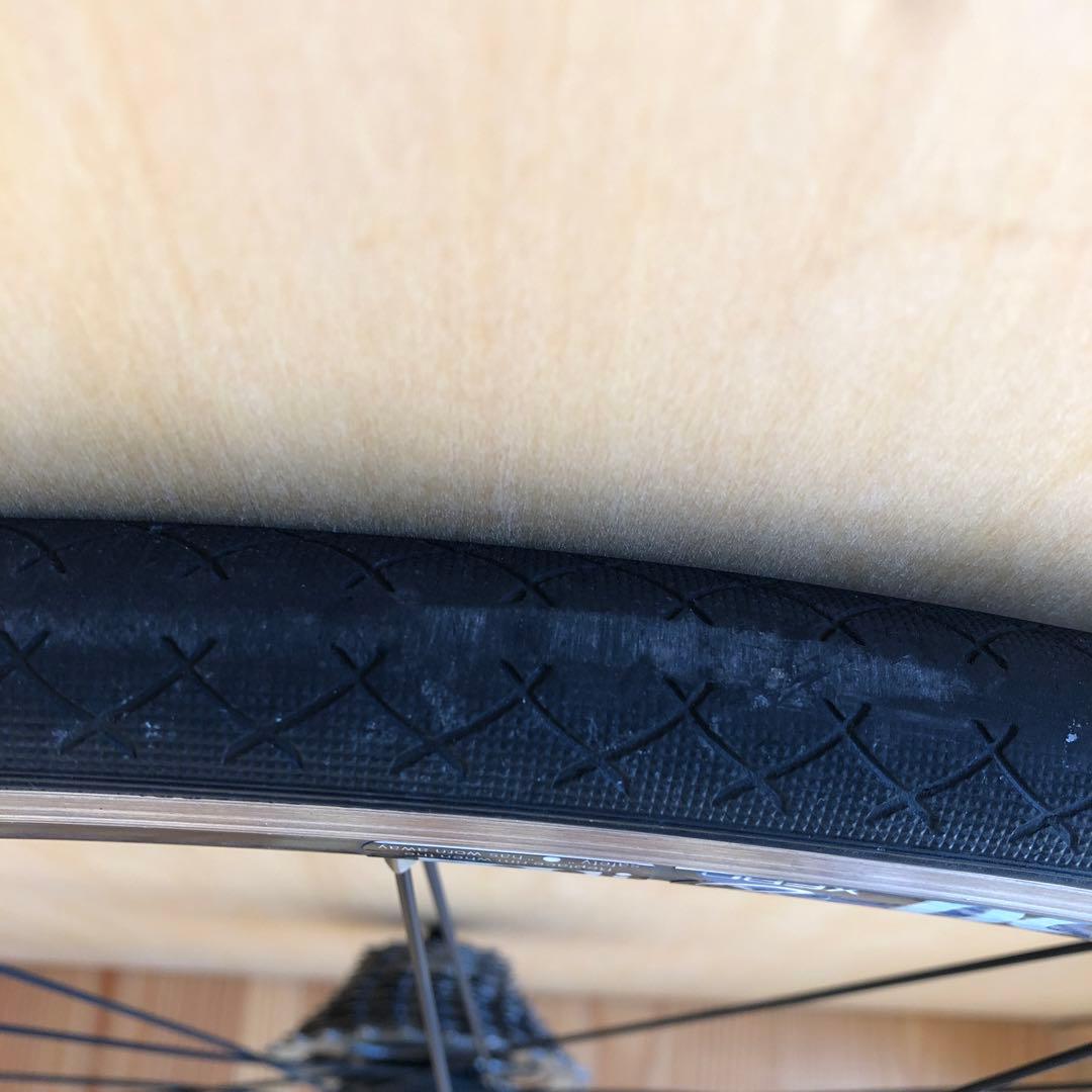 自転車ホイール前後セット　CS８速付き