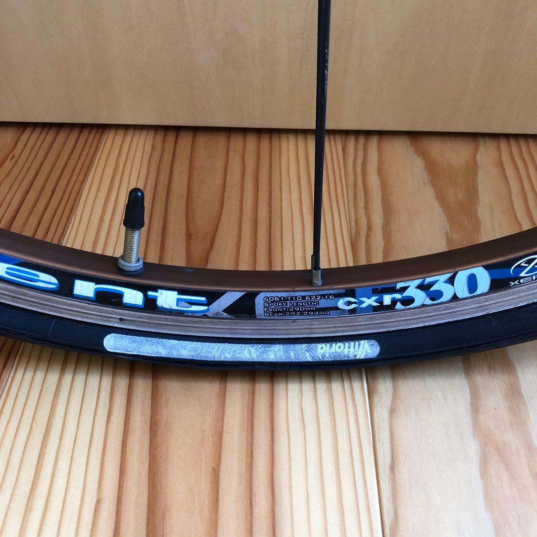 自転車ホイール前後セット　CS８速付き