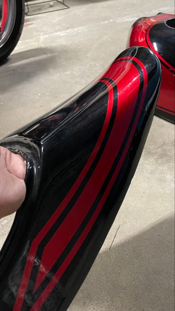 ゼファー　外装　タンクカバー　z2仕様