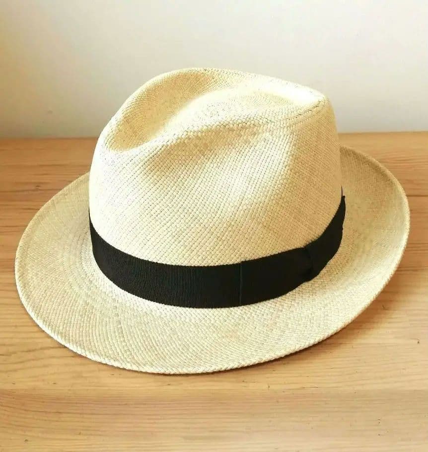 オーバーライド　パナマハット　中折れハット　トキヤ草　日本製