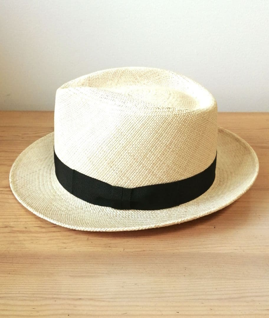 オーバーライド　パナマハット　中折れハット　トキヤ草　日本製
