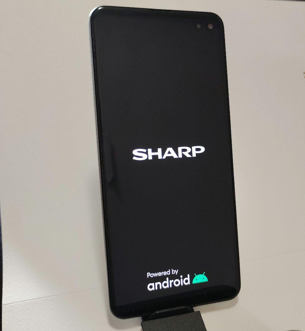 SHARP　AQUOS　sense4Plus　ブラック