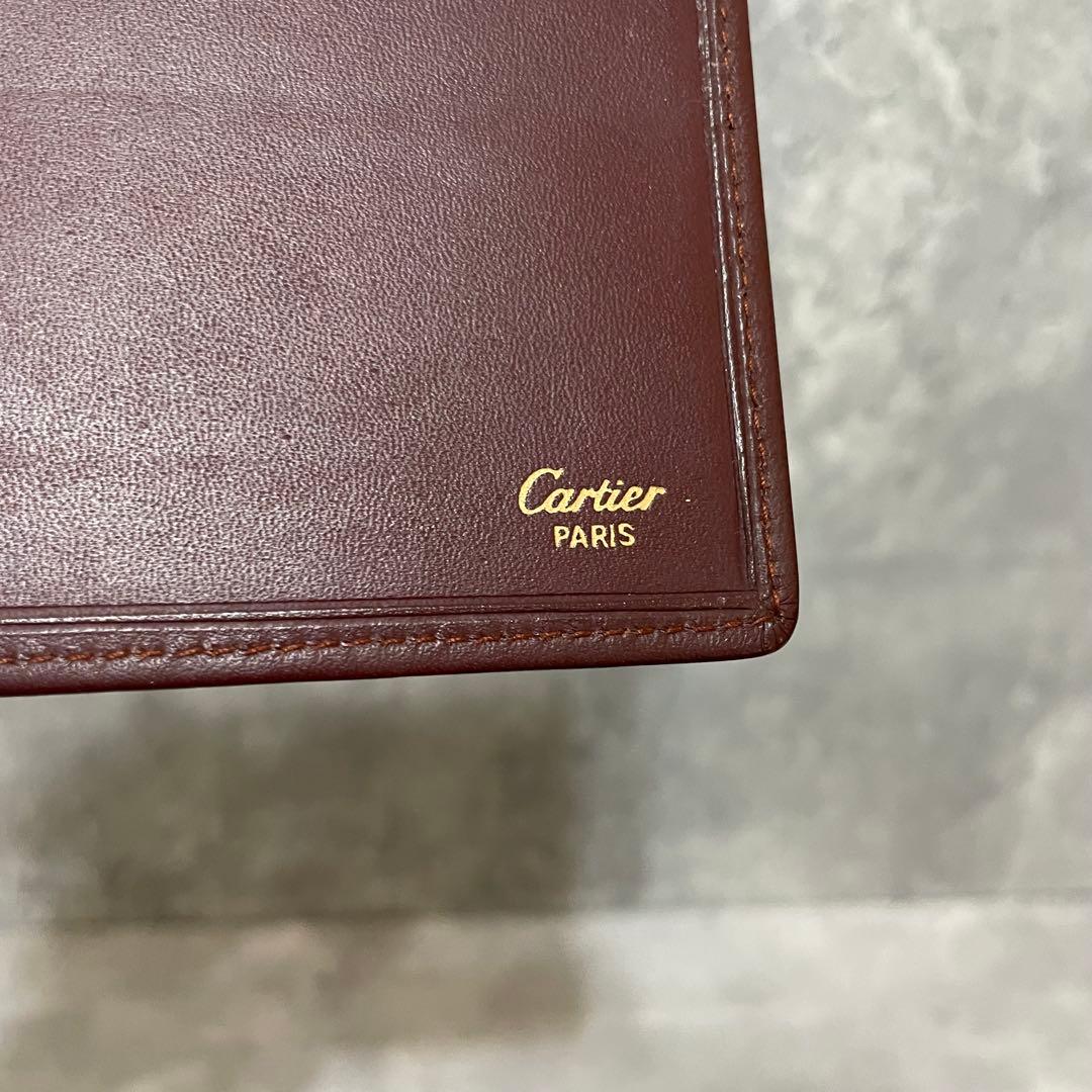 美品✨ Cartier マネークリップ 二つ折り マストライン ヴィンテージ
