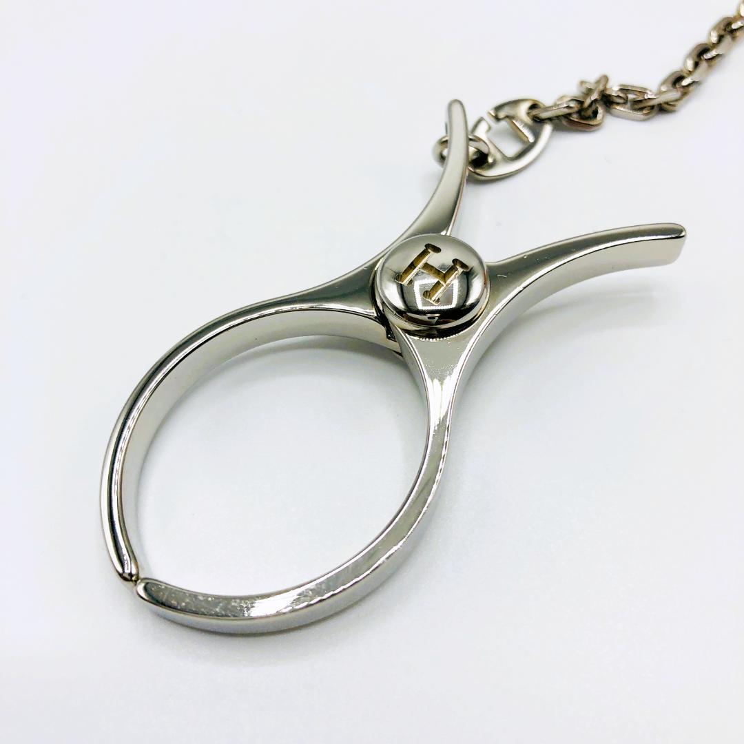 HERMES エルメス グローブホルダー シルバー 美品 グローブとのおまとめ可