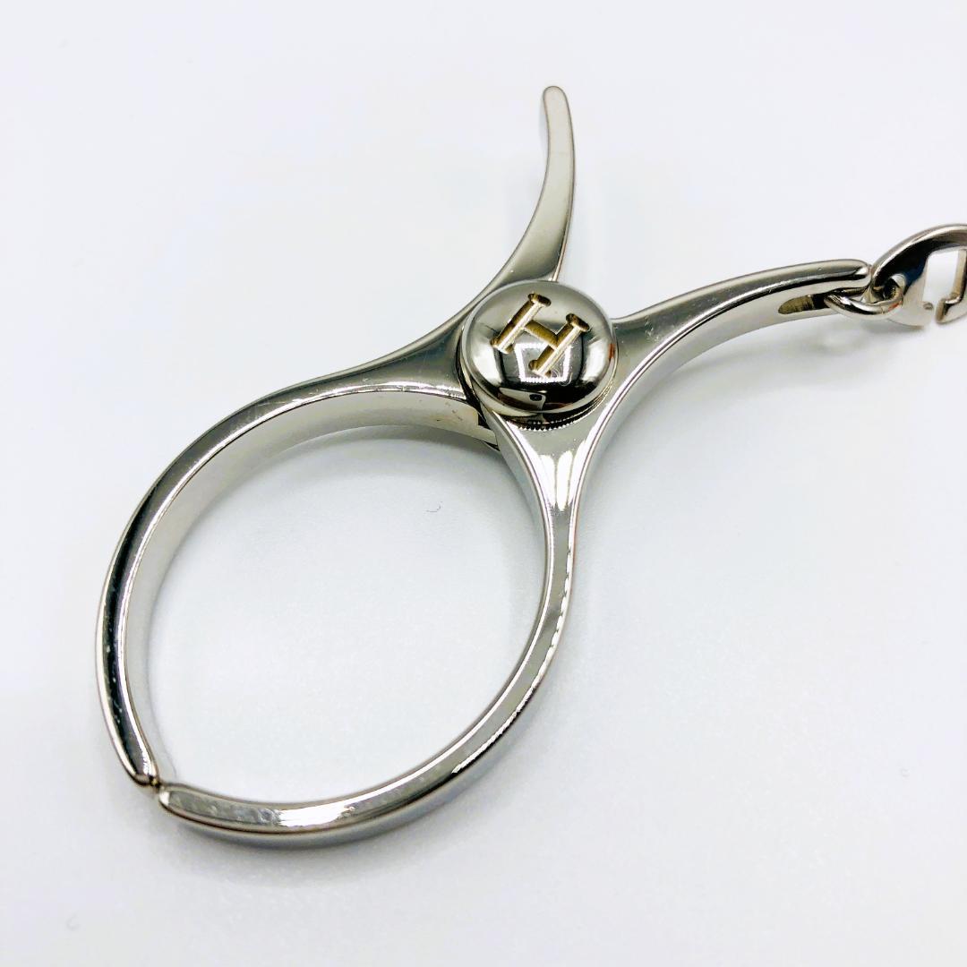 HERMES エルメス グローブホルダー シルバー 美品 グローブとのおまとめ可