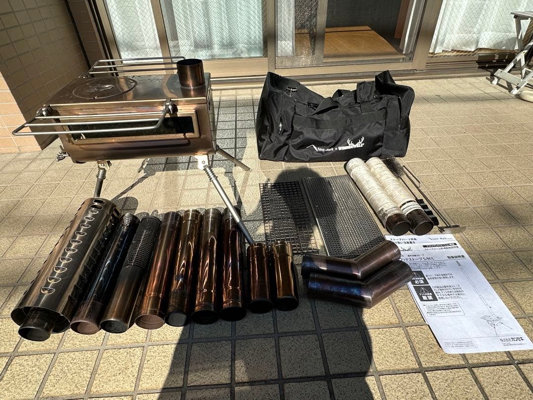 テンマクデザイン　ウッドストーブ　サイドビューM オプション色々