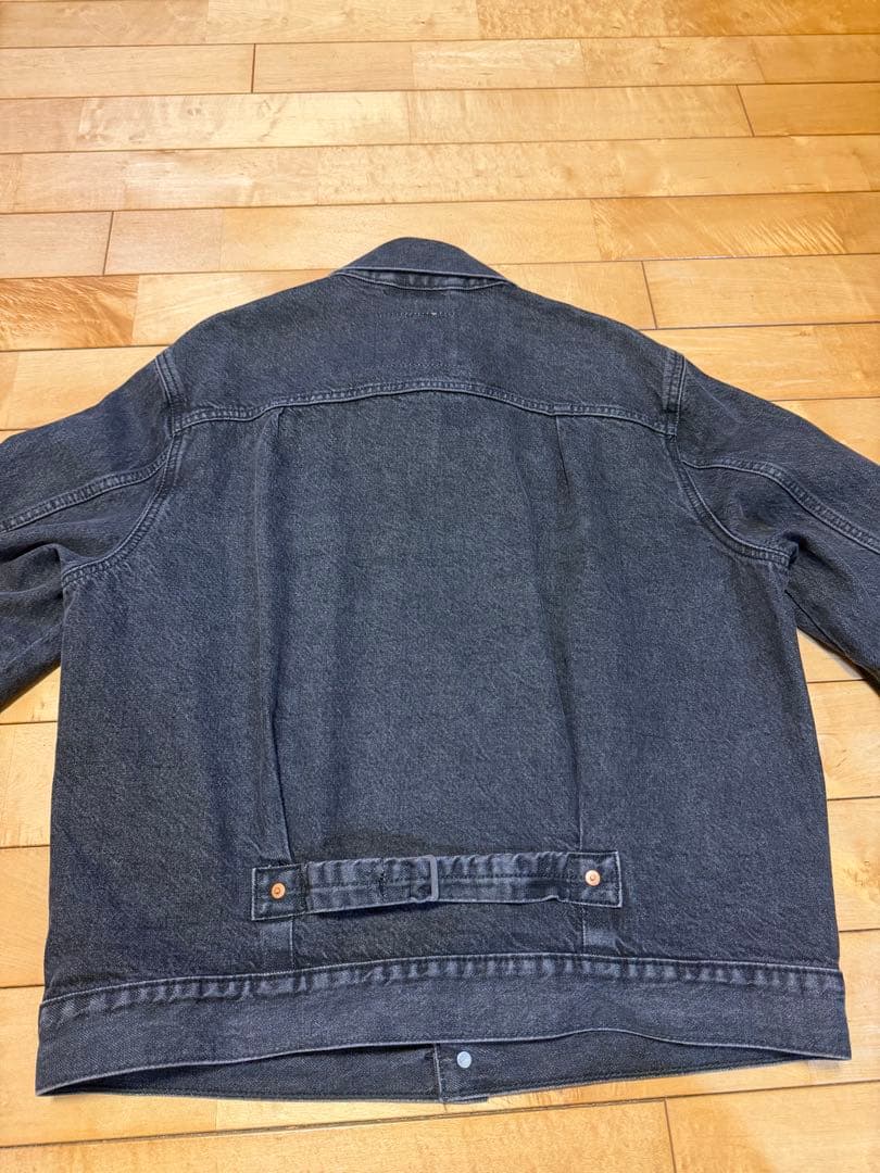 Levi's 1st 大戦モデル 先染め ブラックデニム Gジャン