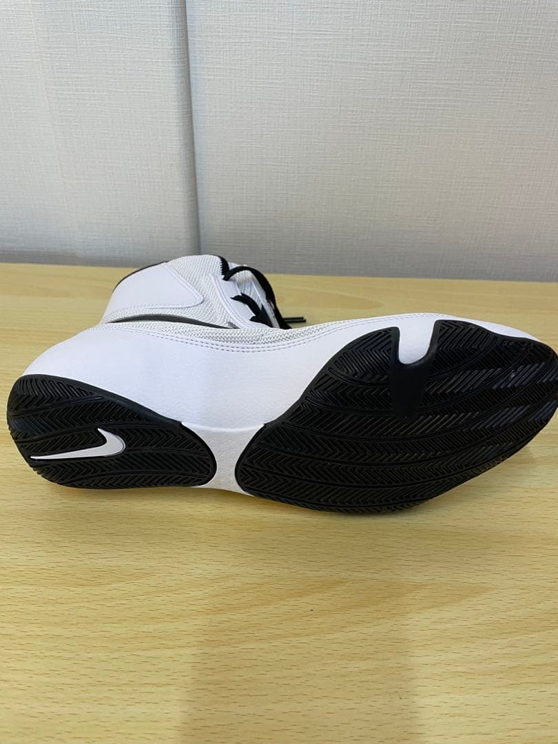 Nike ボクシングシューズ ハイカット ホワイト/ブラック