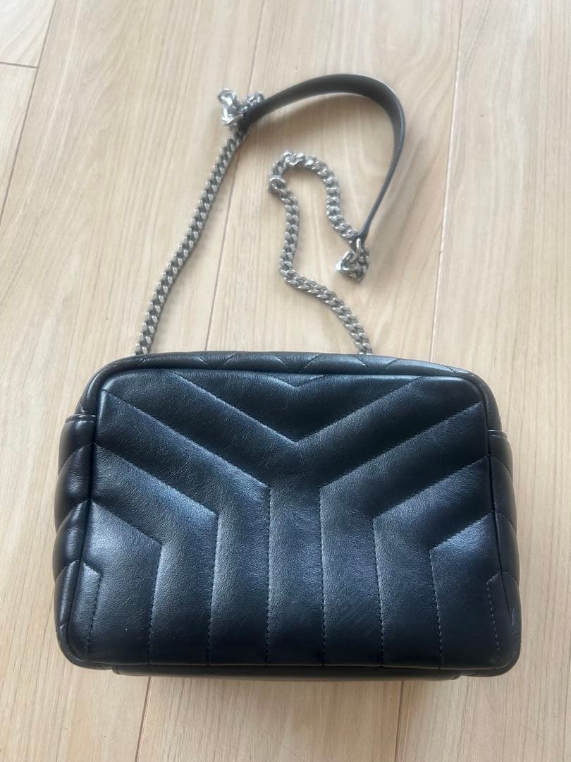 SAINT LAURENT ブラックショルダーバッグ
