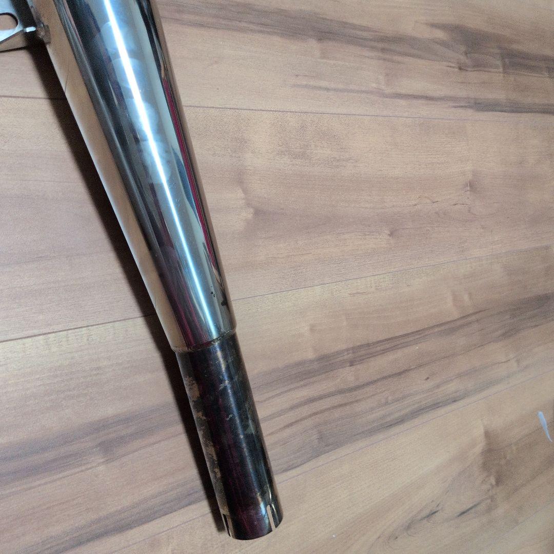 SR400 ステンレスマフラー テーパー形状