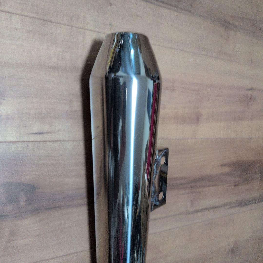 SR400 ステンレスマフラー テーパー形状