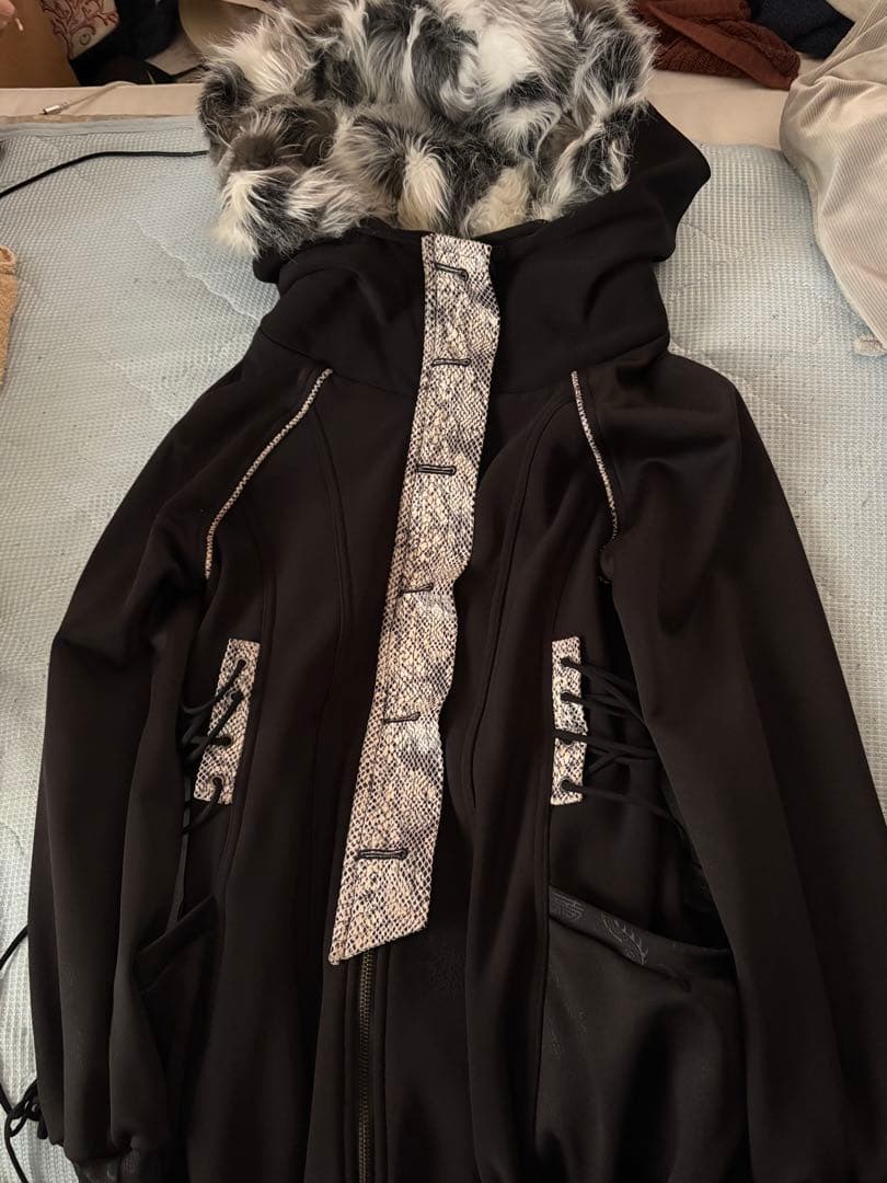 キューティーフラッシュ qutiefrash 裏起毛ファー コート