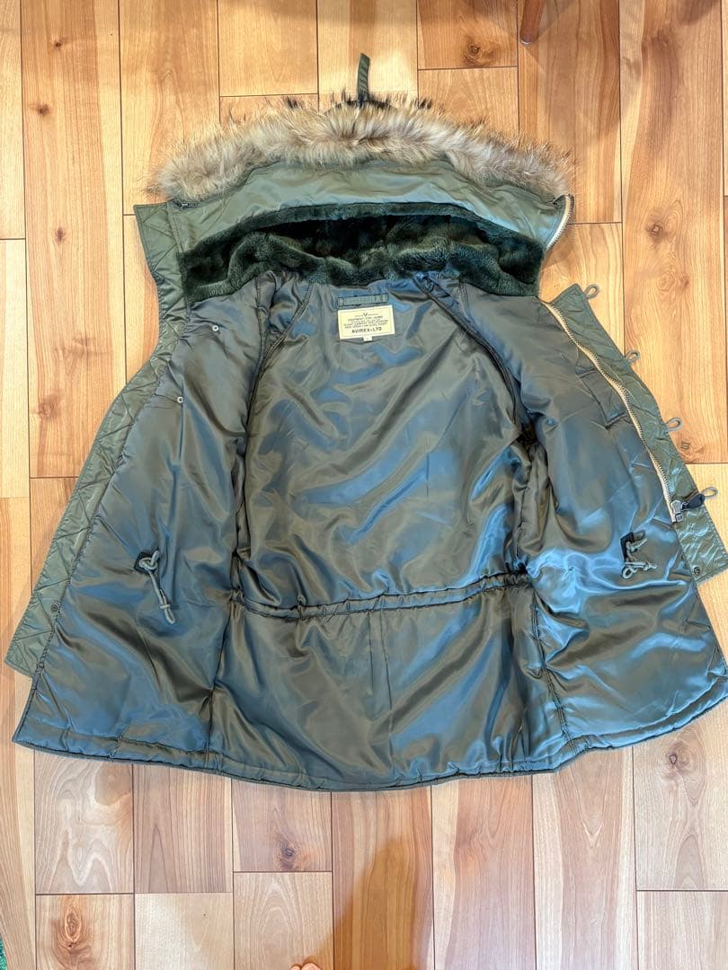 AVIREX アヴィレックス N-3B ミリタリー セージ Ｌ6172027